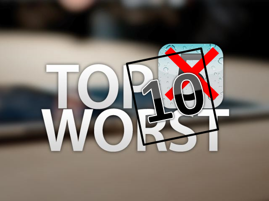 10 Worst things